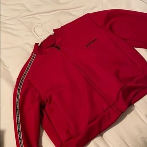 Cropped adidas sweater